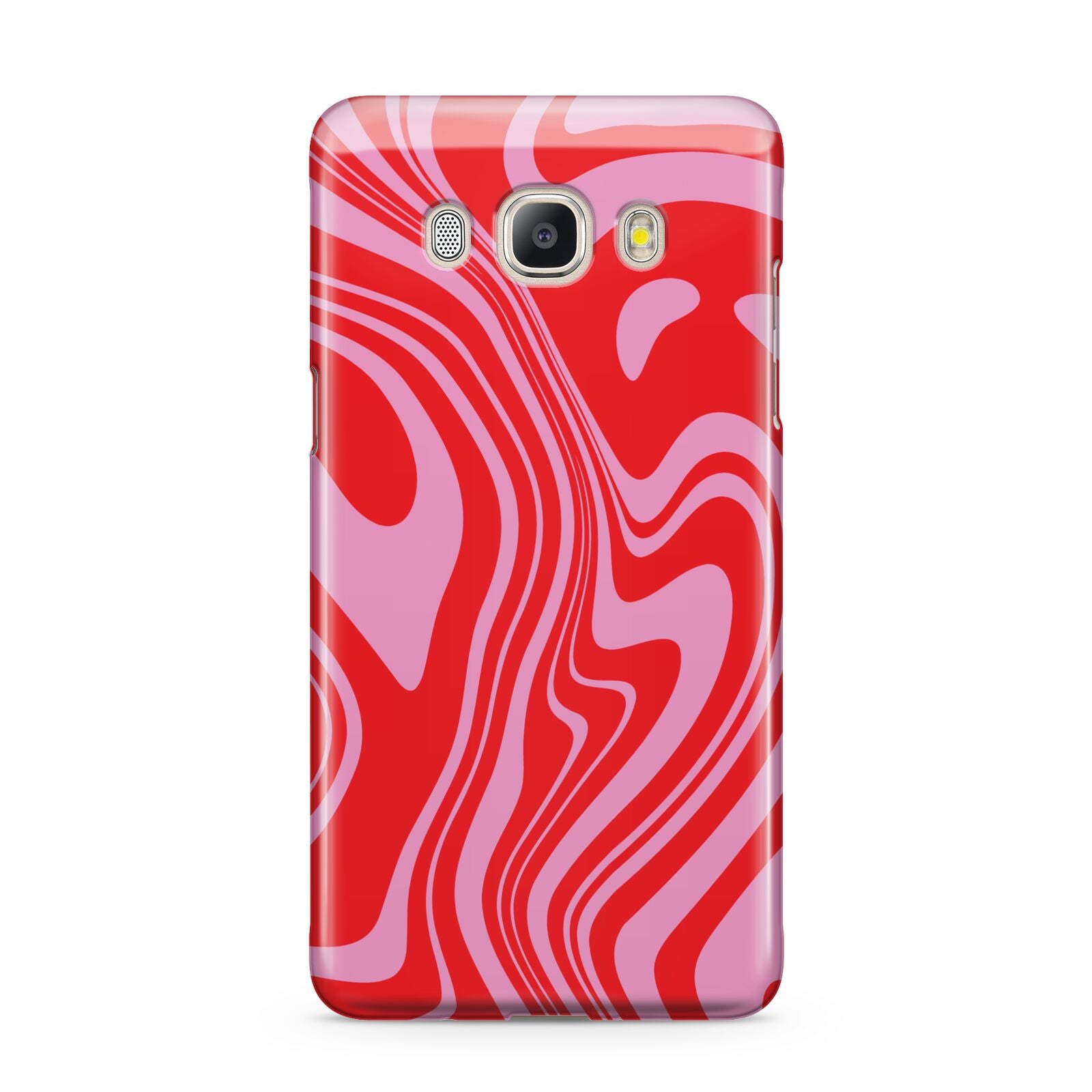 Red Swirl Samsung Galaxy J5 2016 Case