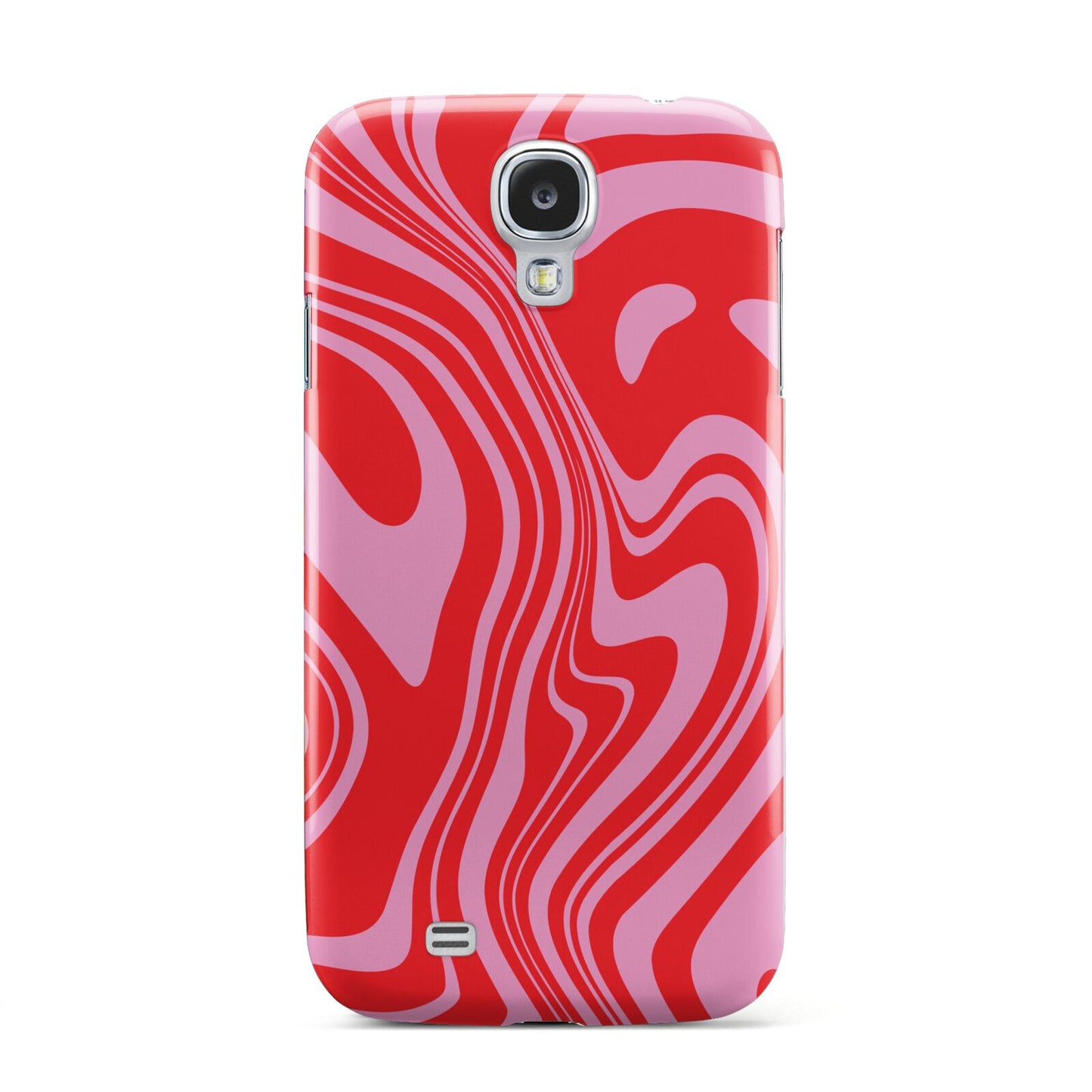 Red Swirl Samsung Galaxy S4 Case