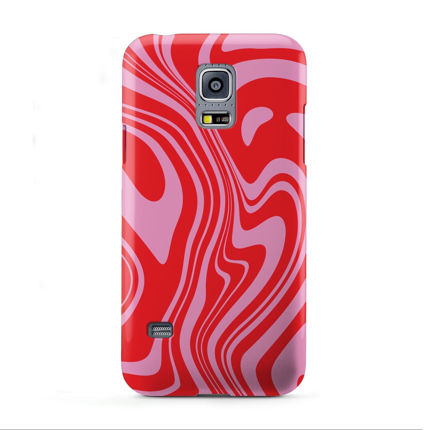 Red Swirl Samsung Galaxy S5 Mini Case