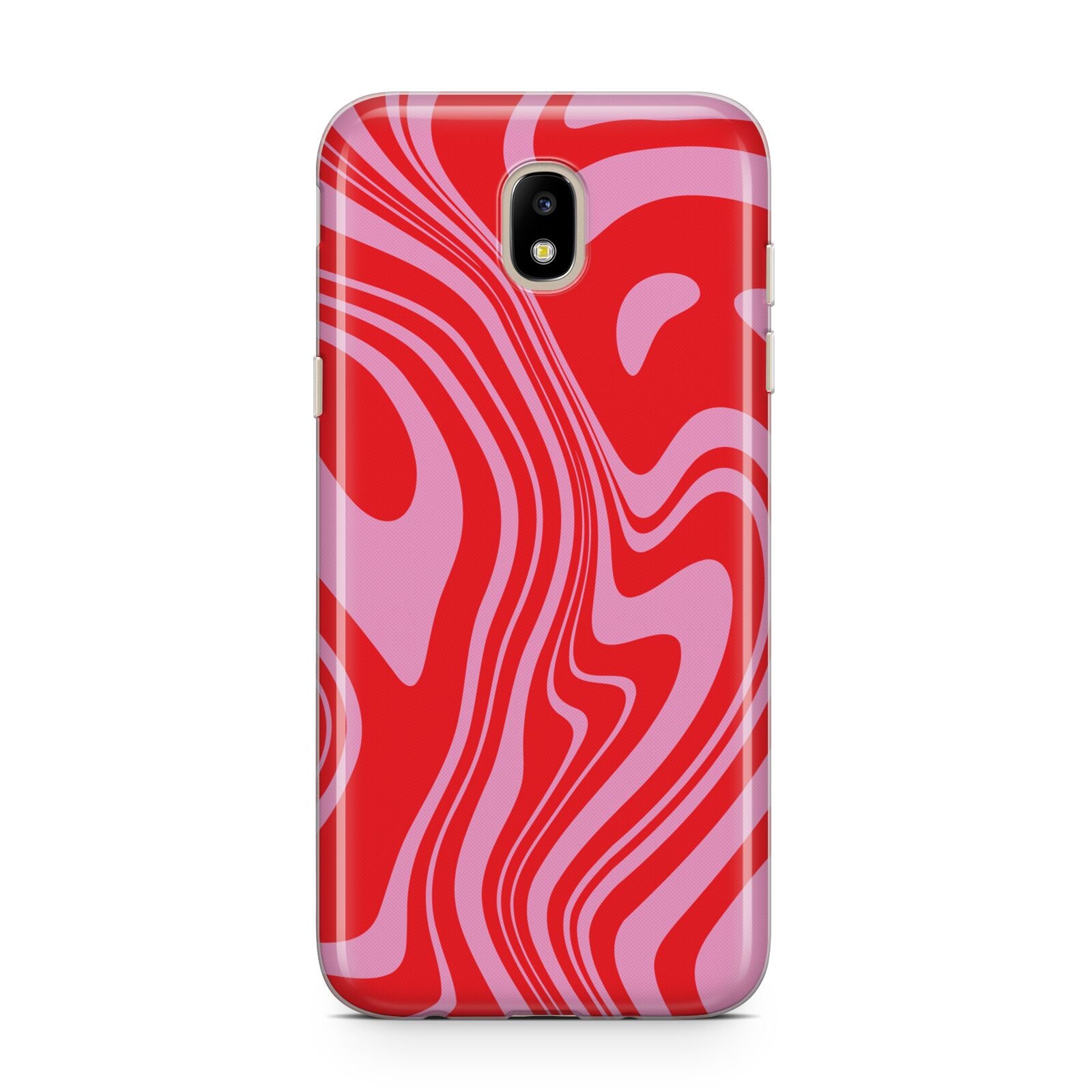 Red Swirl Samsung J5 2017 Case