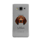 Redbone Coonhound Personalised Samsung Galaxy A3 Case
