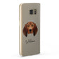 Redbone Coonhound Personalised Samsung Galaxy Case Fourty Five Degrees