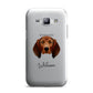 Redbone Coonhound Personalised Samsung Galaxy J1 2015 Case