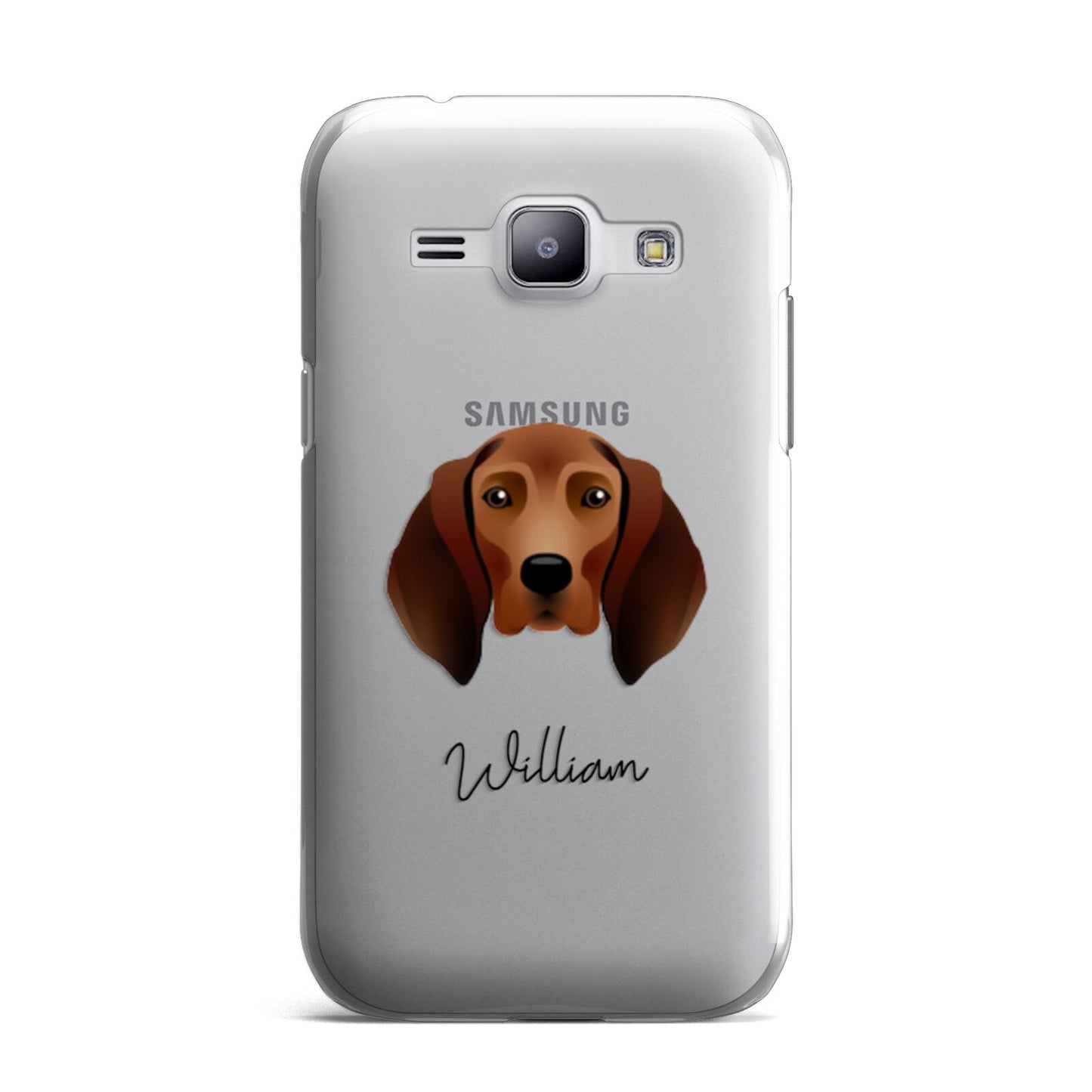 Redbone Coonhound Personalised Samsung Galaxy J1 2015 Case