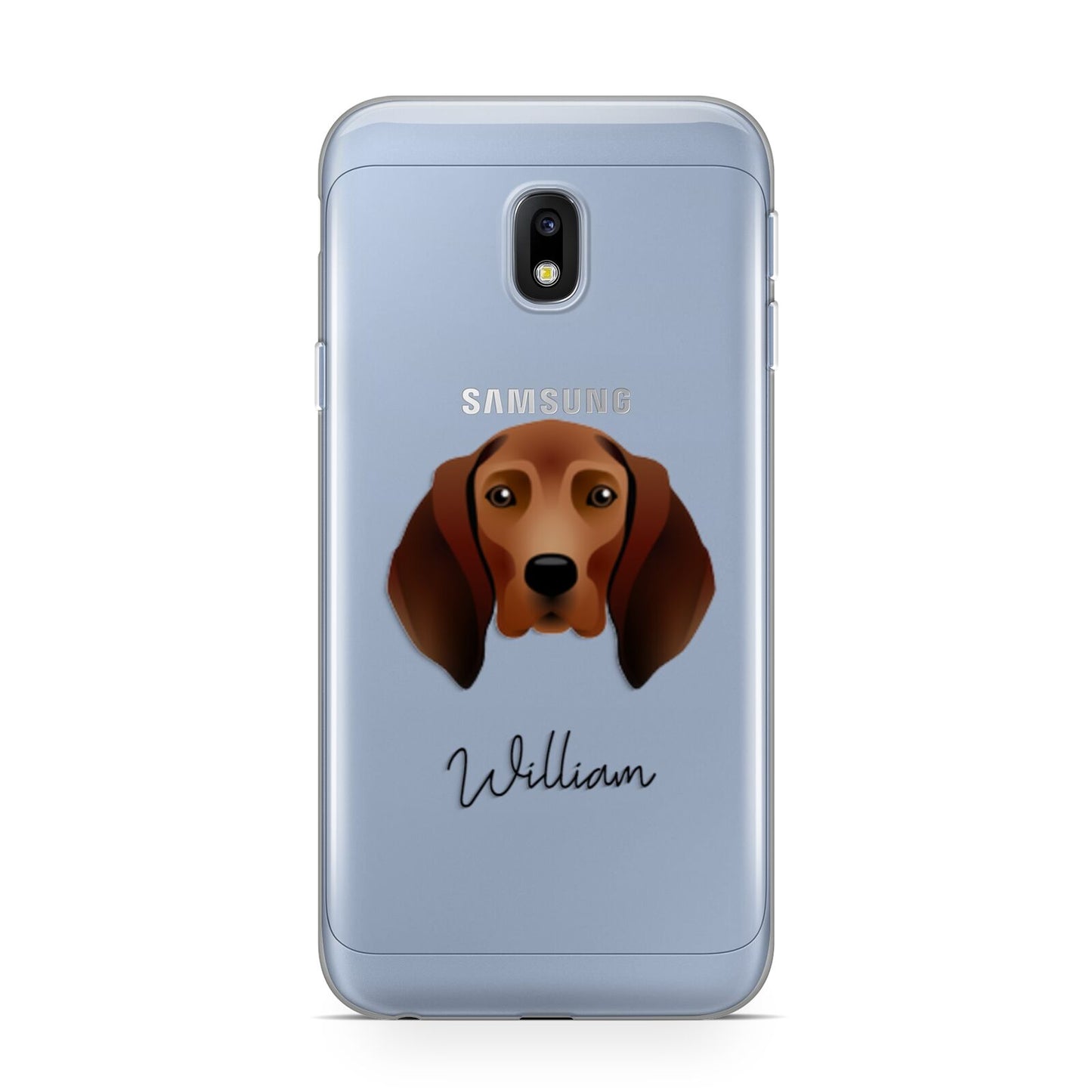 Redbone Coonhound Personalised Samsung Galaxy J3 2017 Case