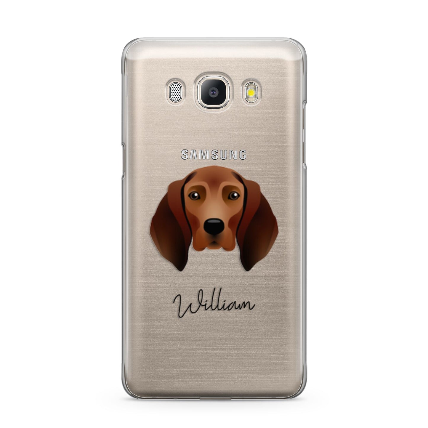 Redbone Coonhound Personalised Samsung Galaxy J5 2016 Case