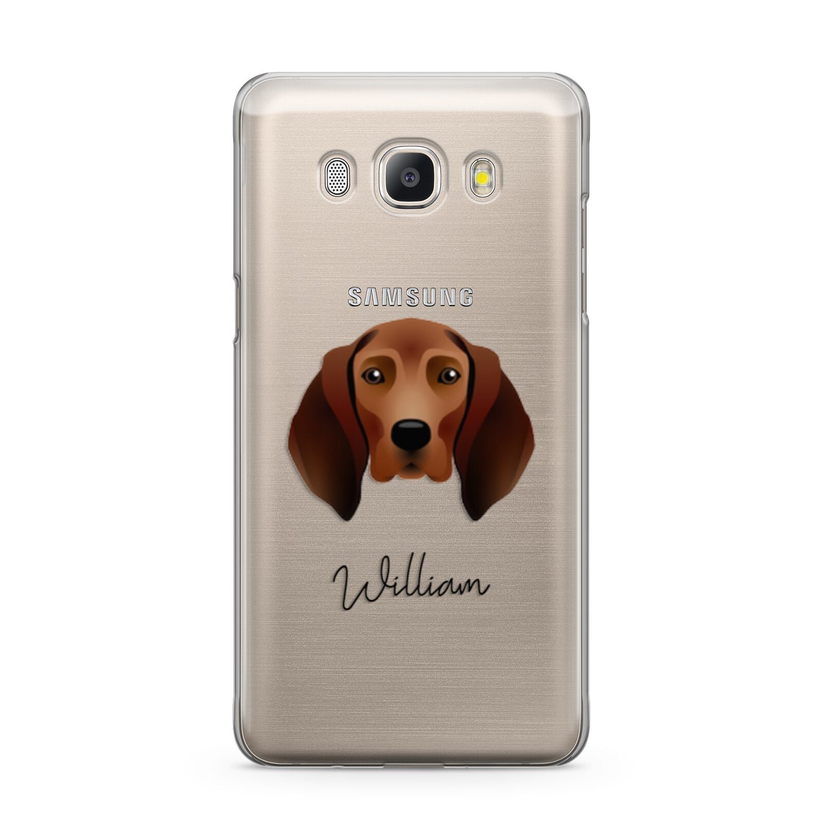 Redbone Coonhound Personalised Samsung Galaxy J5 2016 Case