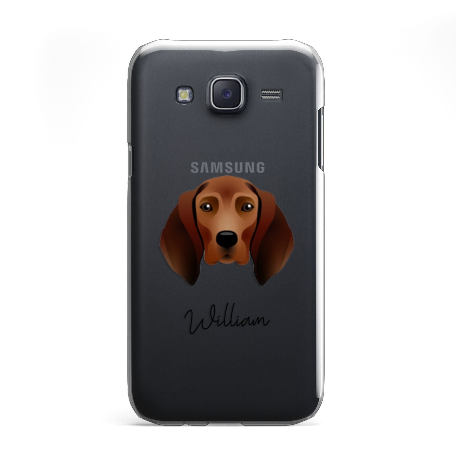 Redbone Coonhound Personalised Samsung Galaxy J5 Case