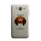 Redbone Coonhound Personalised Samsung Galaxy J7 Case