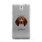 Redbone Coonhound Personalised Samsung Galaxy Note 3 Case