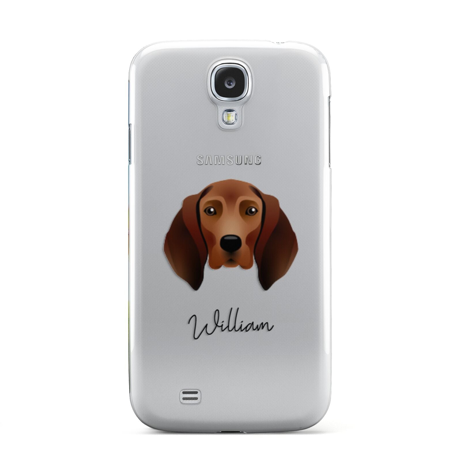 Redbone Coonhound Personalised Samsung Galaxy S4 Case