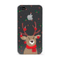 Reindeer Christmas Apple iPhone 4s Case
