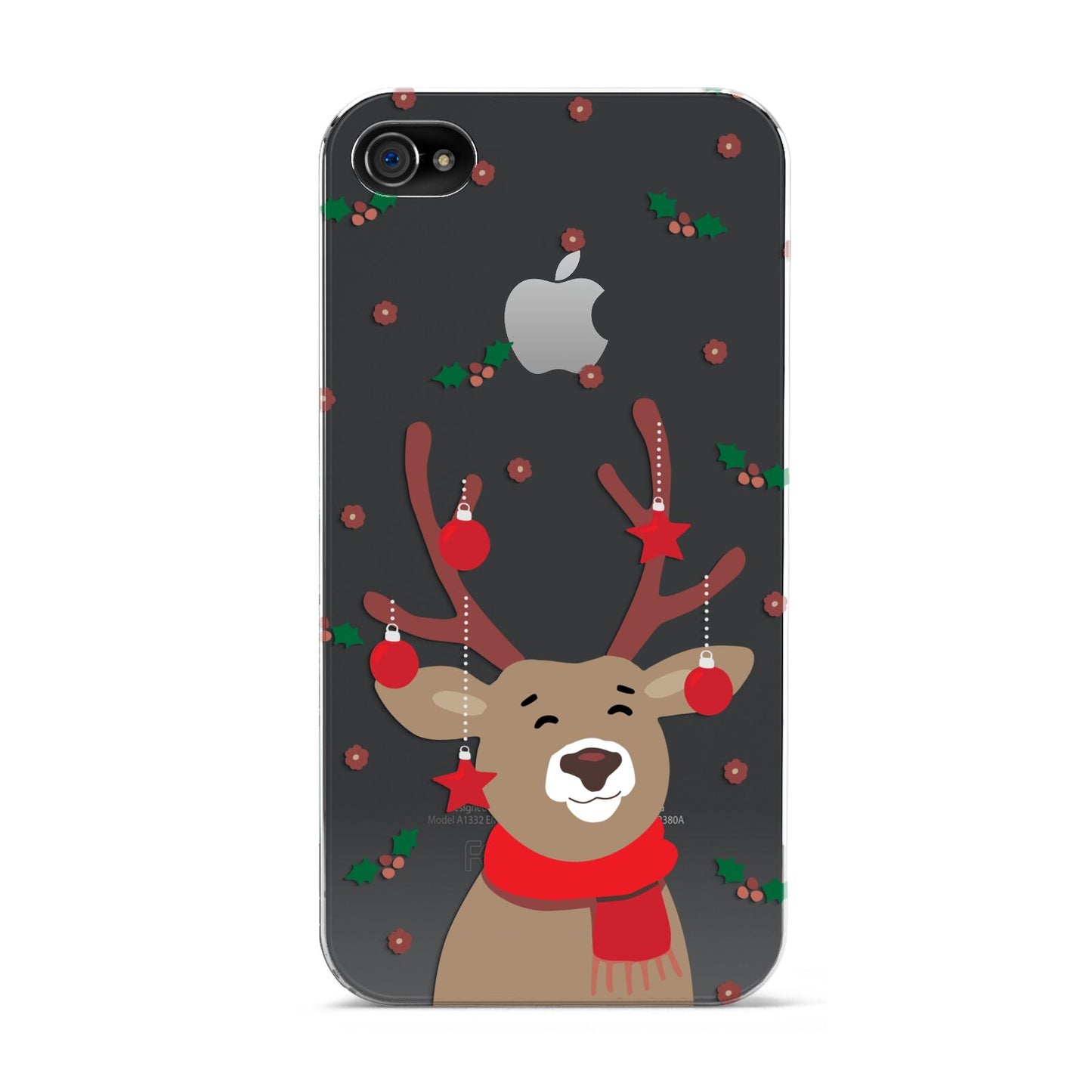 Reindeer Christmas Apple iPhone 4s Case