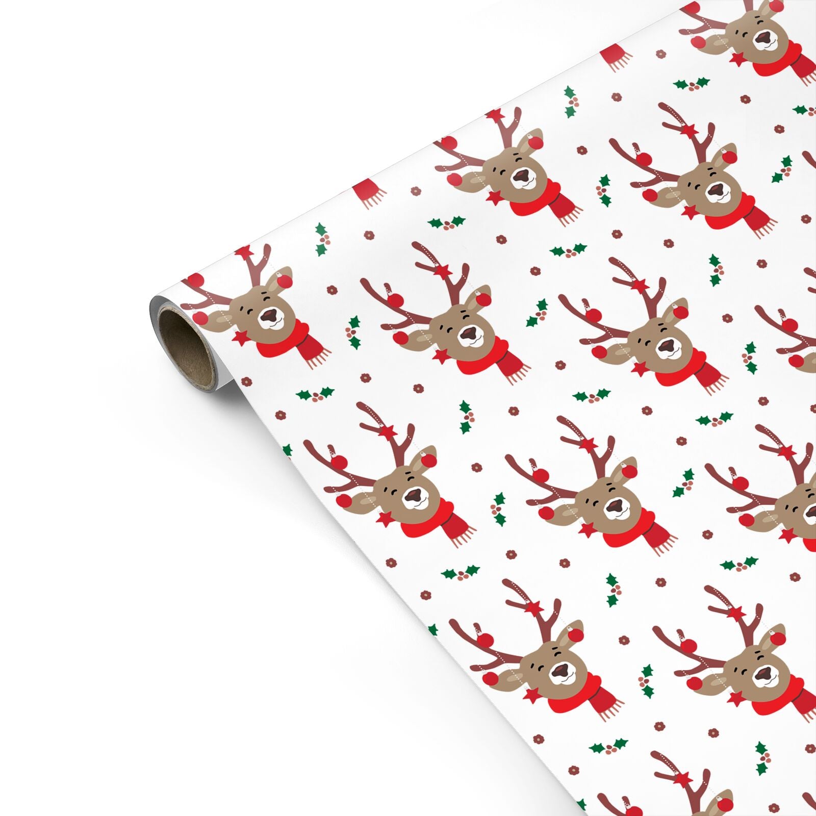 Reindeer Christmas Personalised Gift Wrap