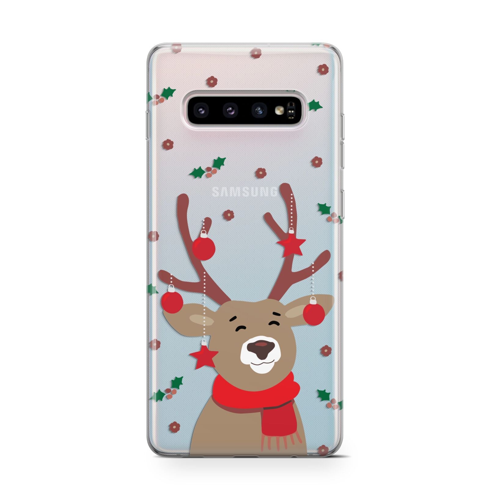 Reindeer Christmas Protective Samsung Galaxy Case