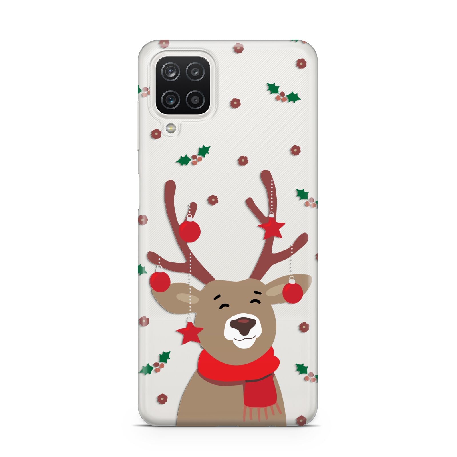 Reindeer Christmas Samsung A12 Case