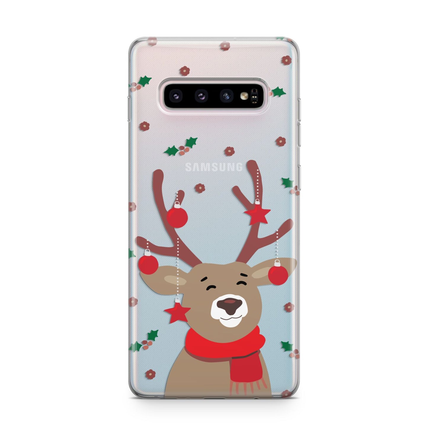 Reindeer Christmas Samsung Galaxy S10 Plus Case