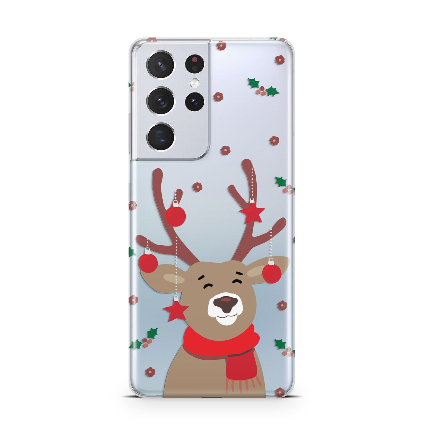 Reindeer Christmas Samsung S21 Ultra Case