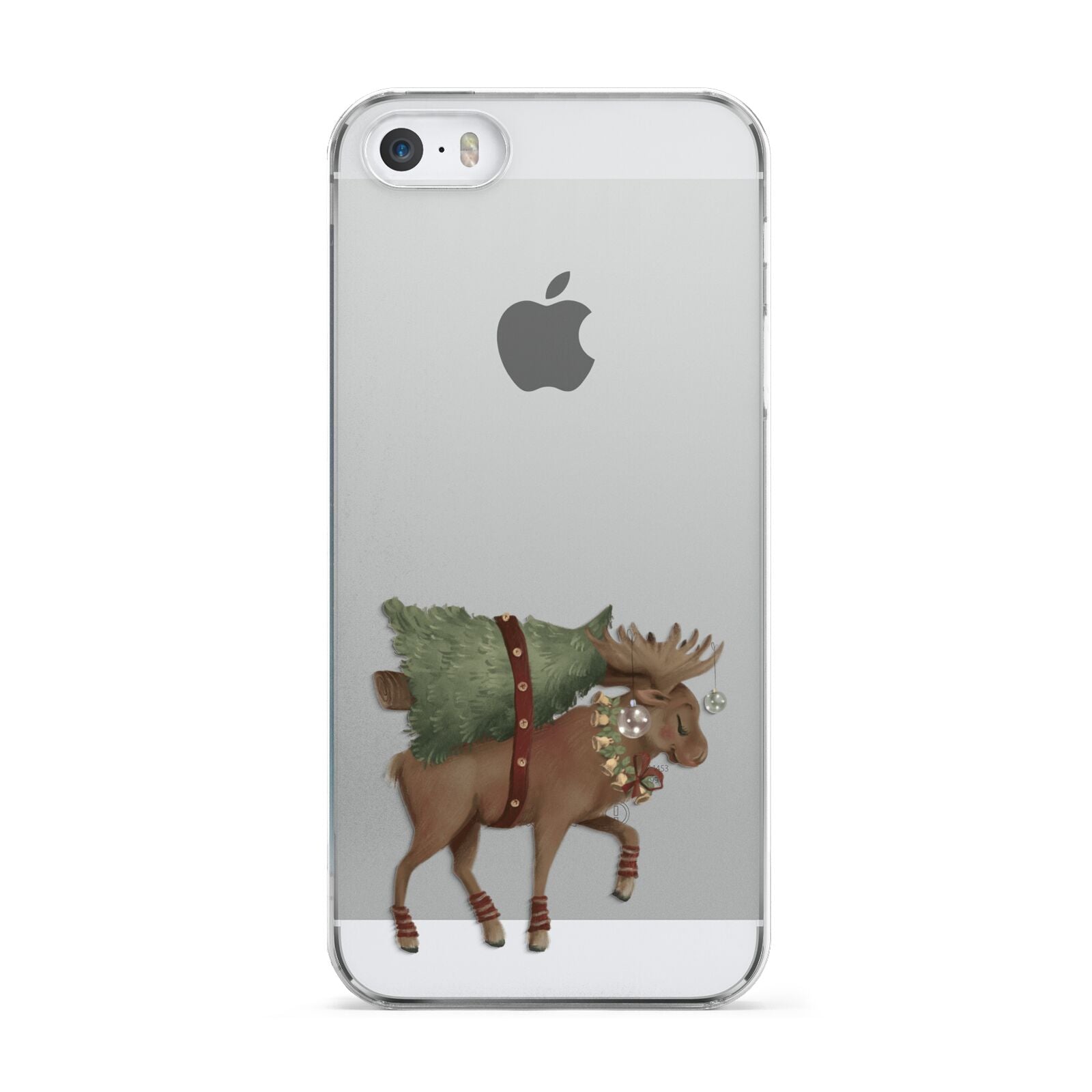 Reindeer Christmas Tree Apple iPhone 5 Case