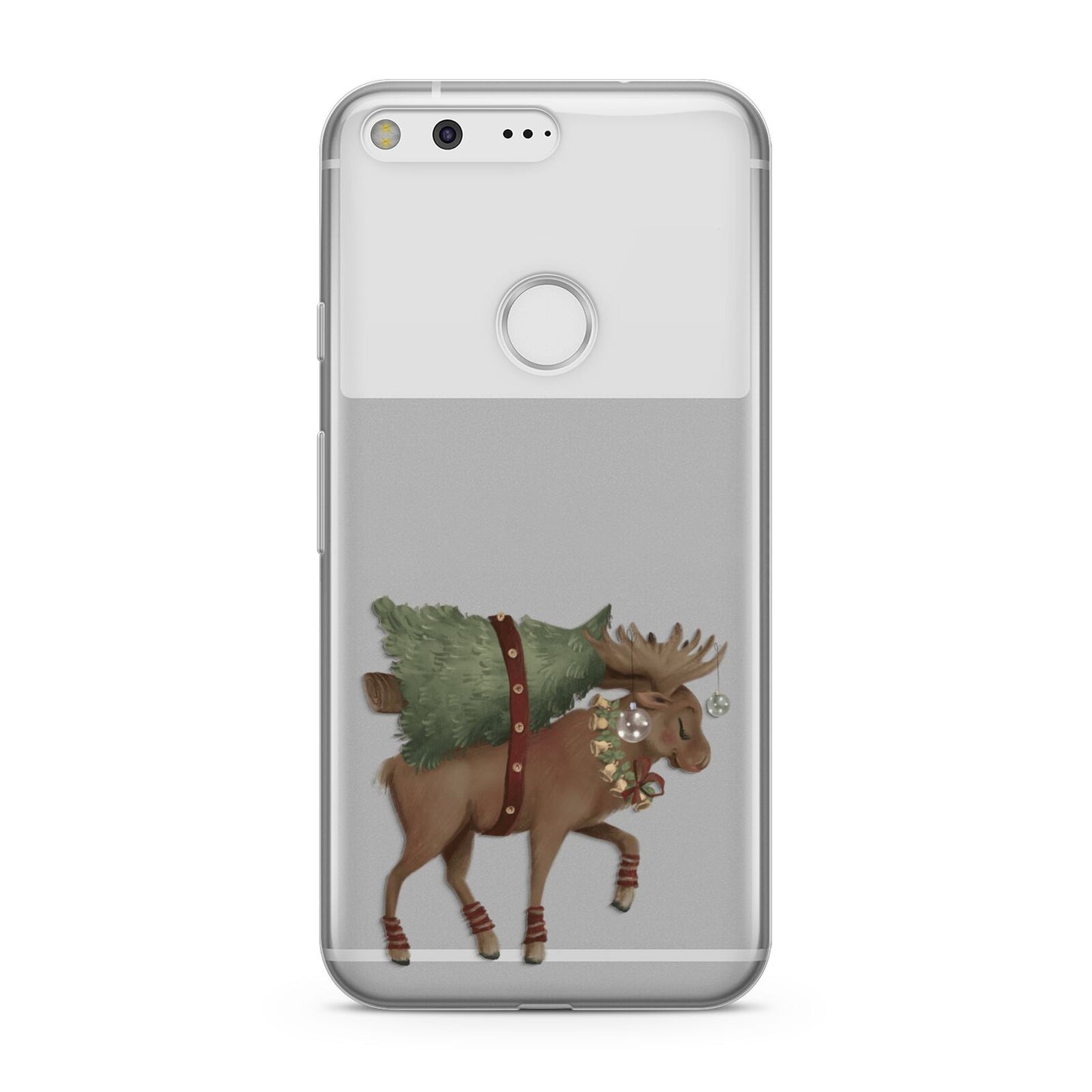 Reindeer Christmas Tree Google Pixel Case