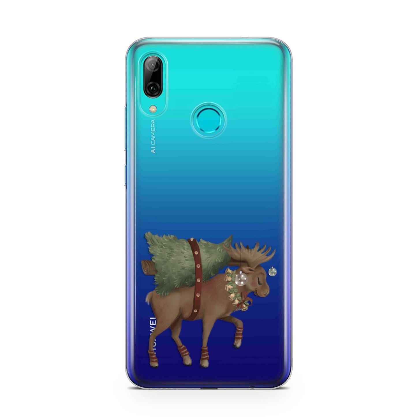 Reindeer Christmas Tree Huawei P Smart 2019 Case