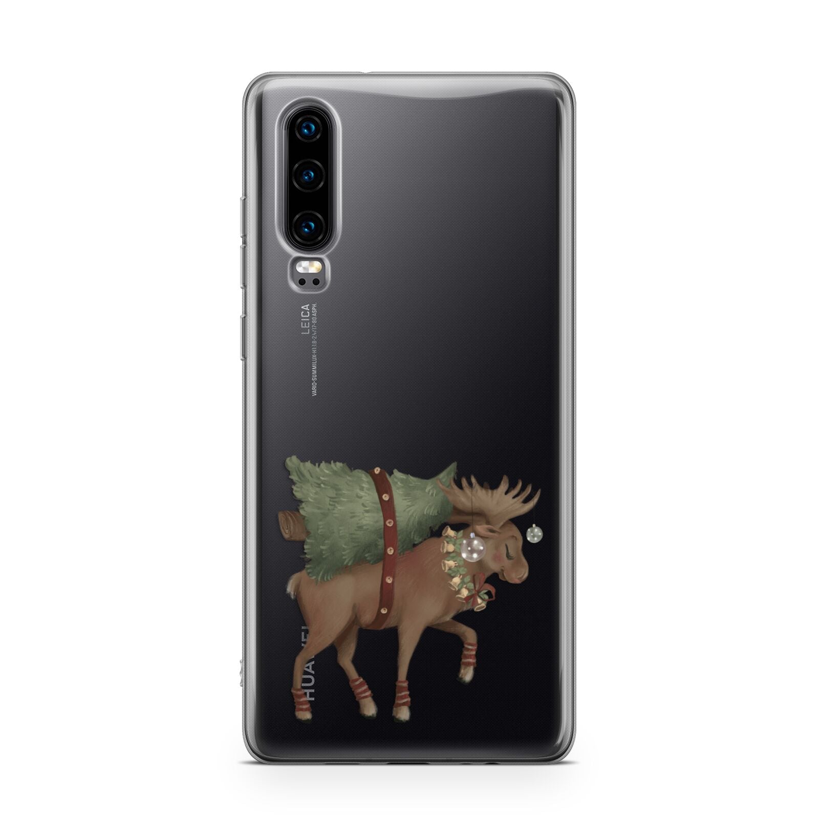 Reindeer Christmas Tree Huawei P30 Phone Case