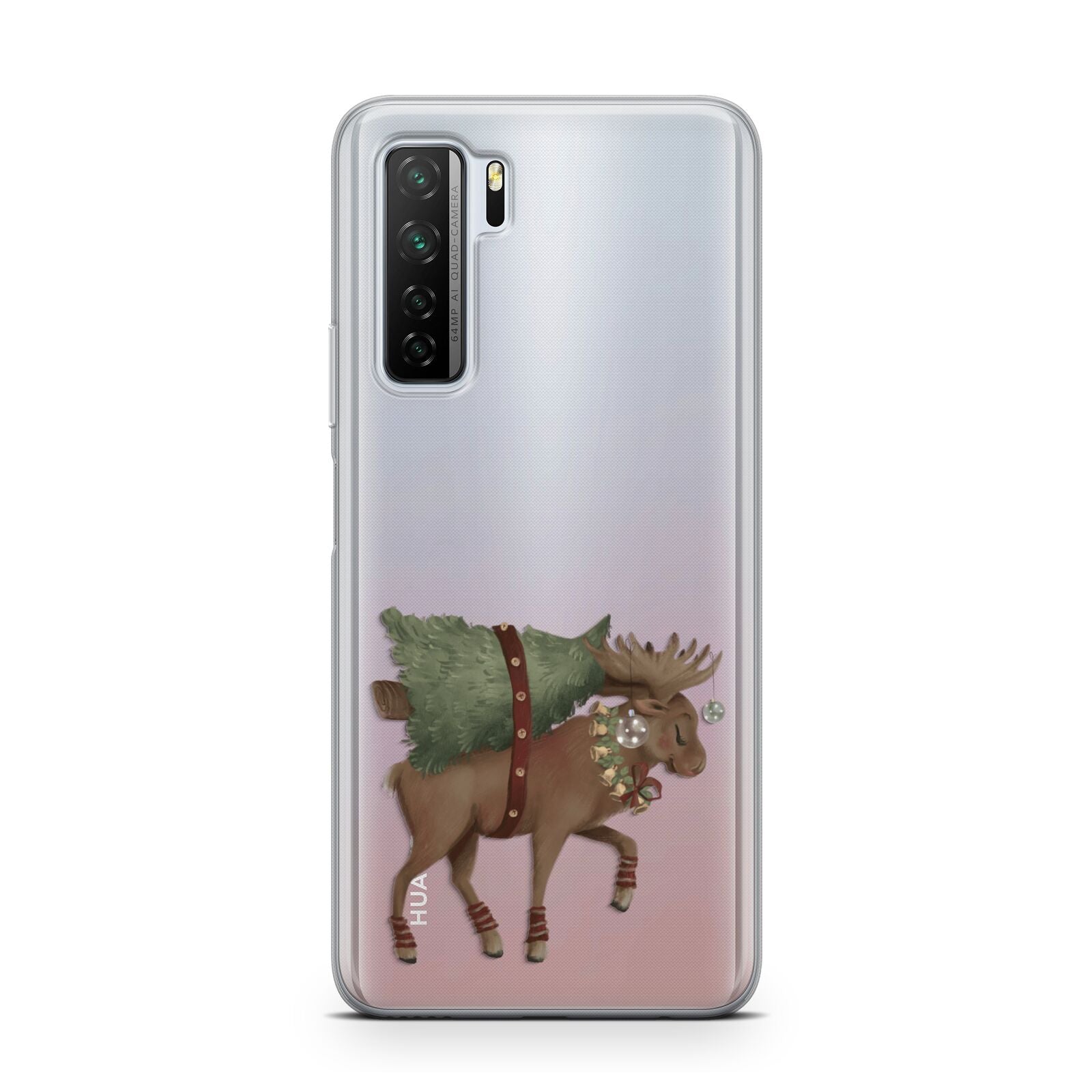 Reindeer Christmas Tree Huawei P40 Lite 5G Phone Case