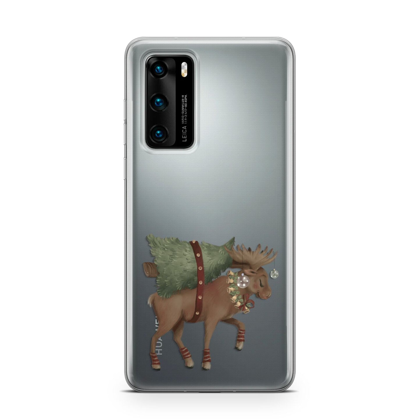 Reindeer Christmas Tree Huawei P40 Phone Case