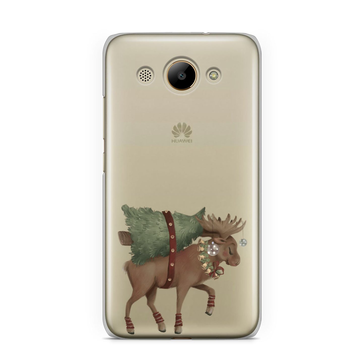 Reindeer Christmas Tree Huawei Y3 2017