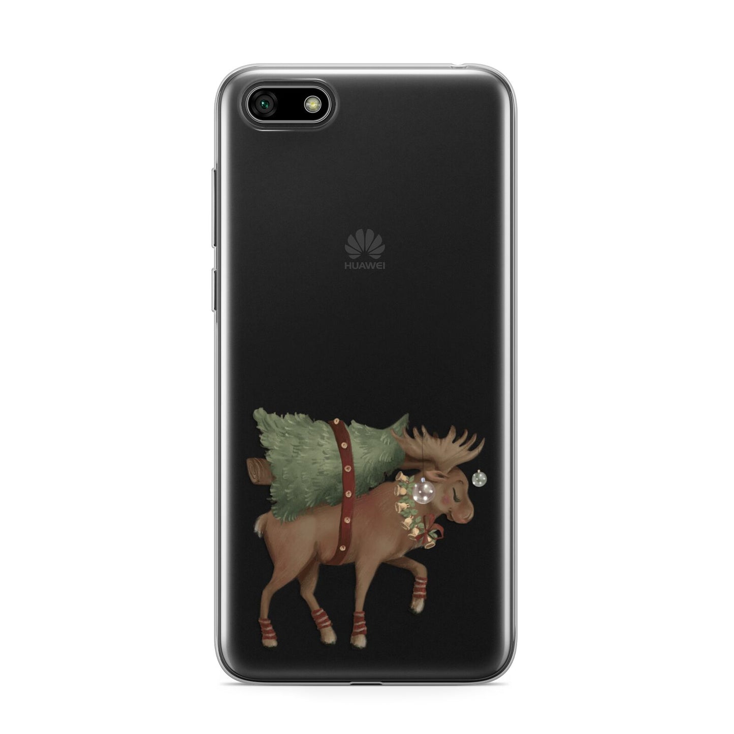 Reindeer Christmas Tree Huawei Y5 Prime 2018 Phone Case