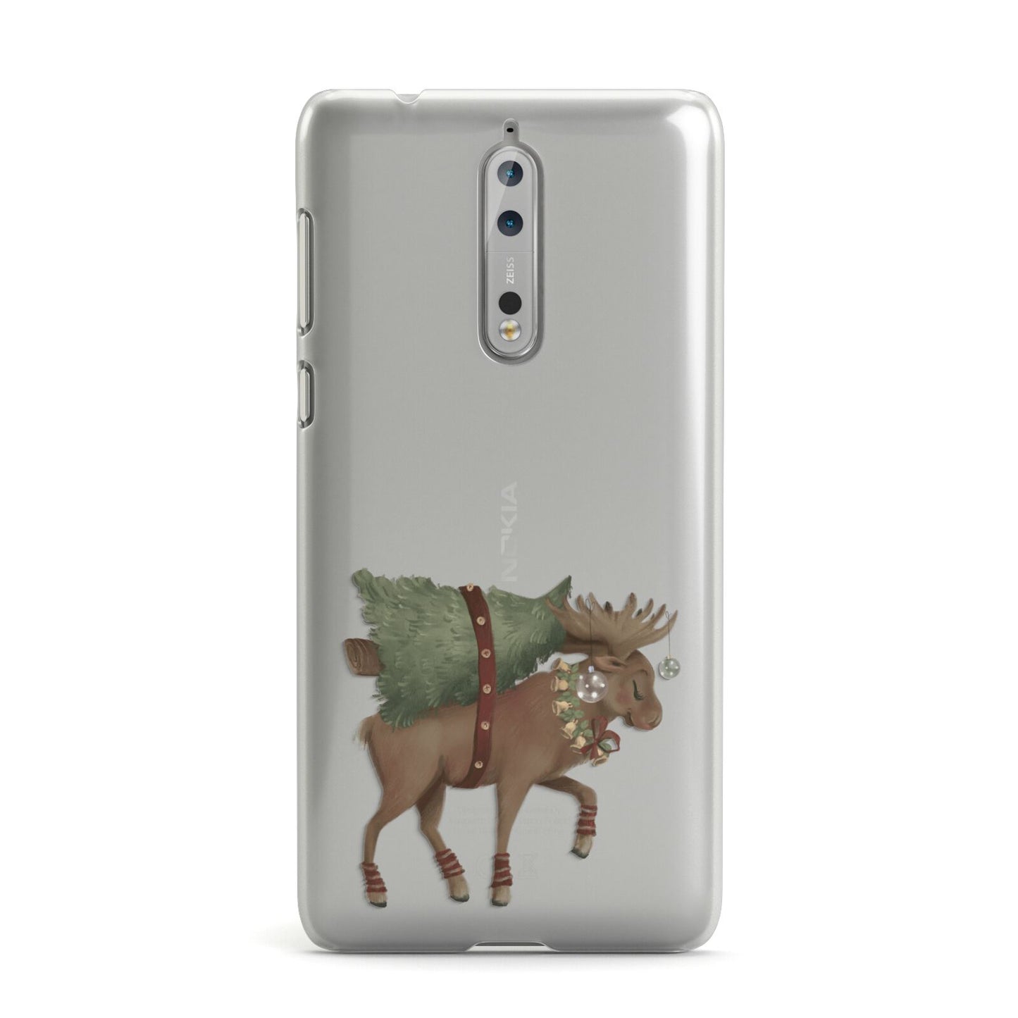 Reindeer Christmas Tree Nokia Case