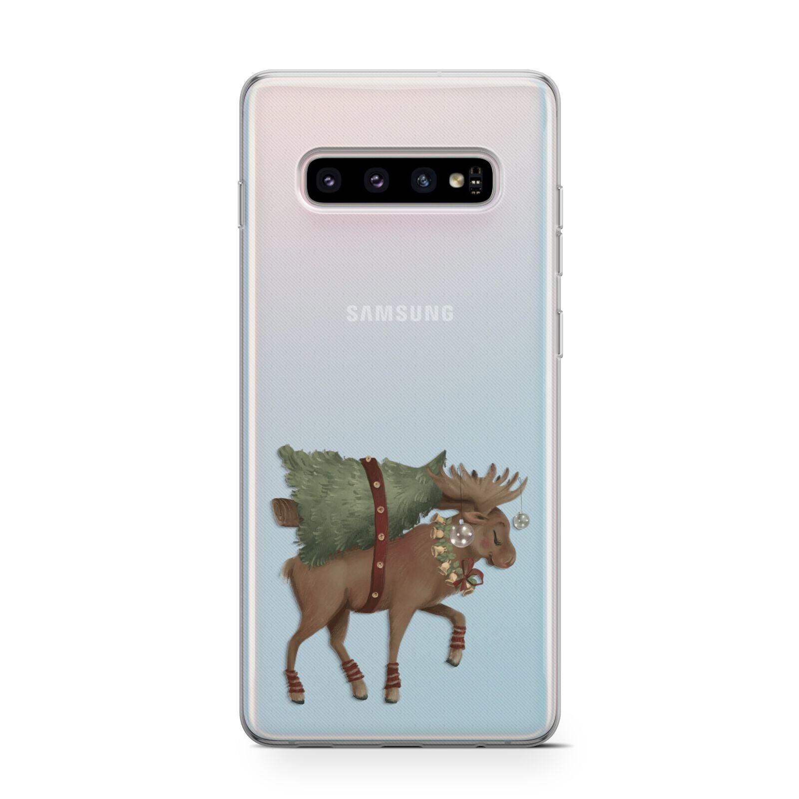 Reindeer Christmas Tree Protective Samsung Galaxy Case