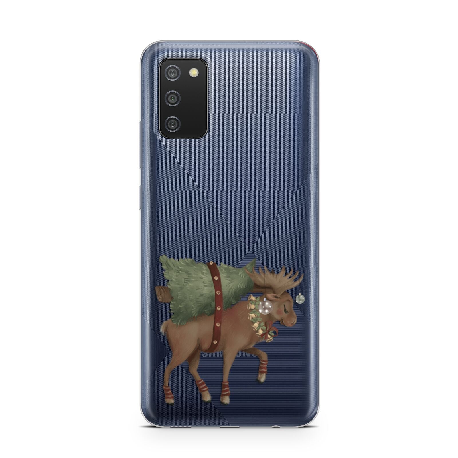 Reindeer Christmas Tree Samsung A02s Case