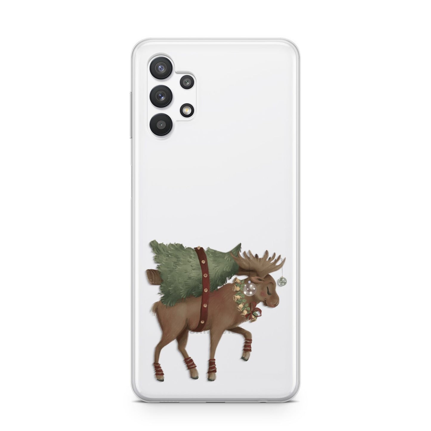 Reindeer Christmas Tree Samsung A32 5G Case