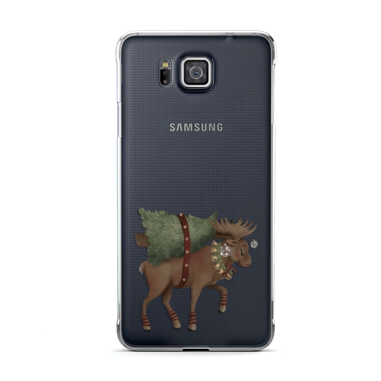 Reindeer Christmas Tree Samsung Galaxy Alpha Case