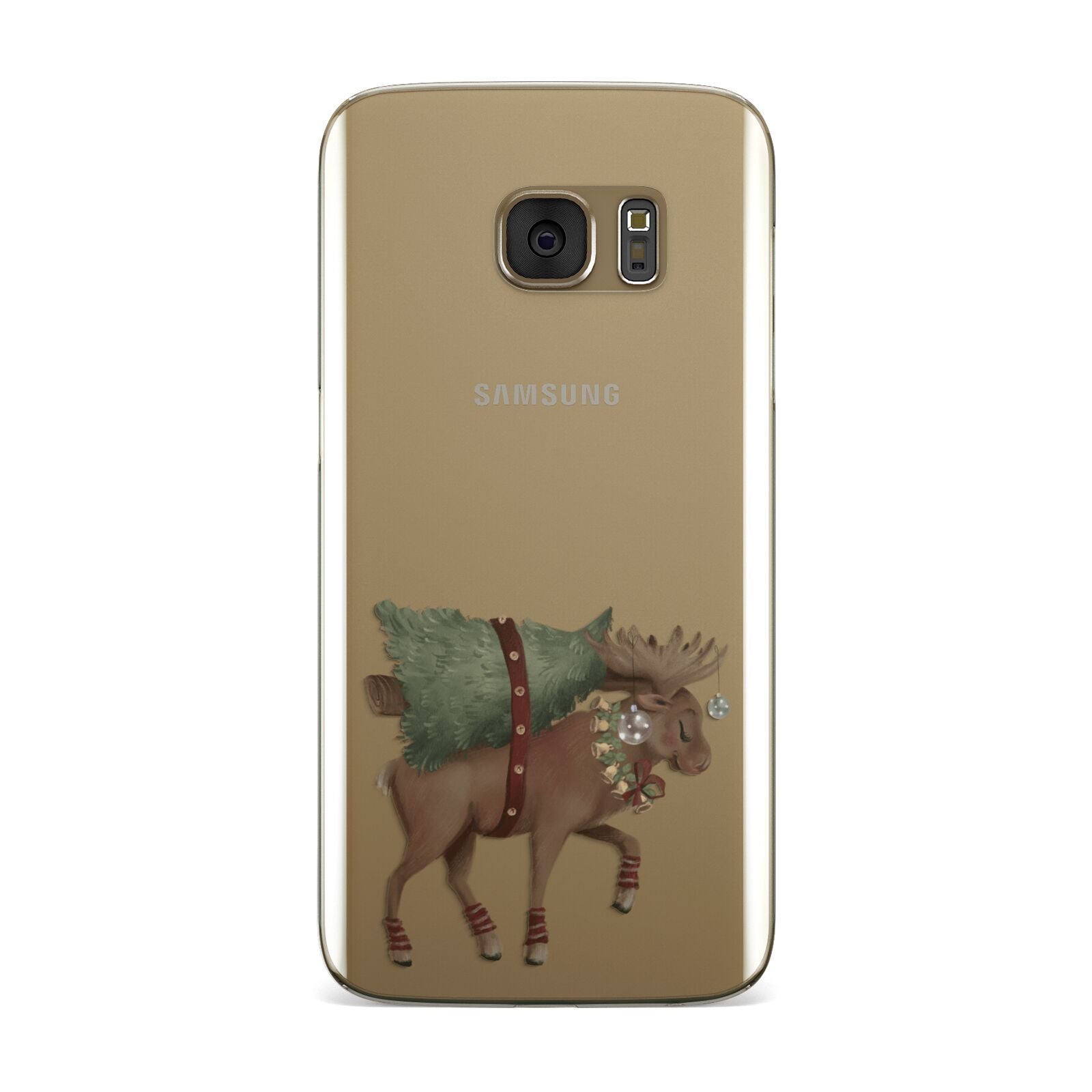 Reindeer Christmas Tree Samsung Galaxy Case