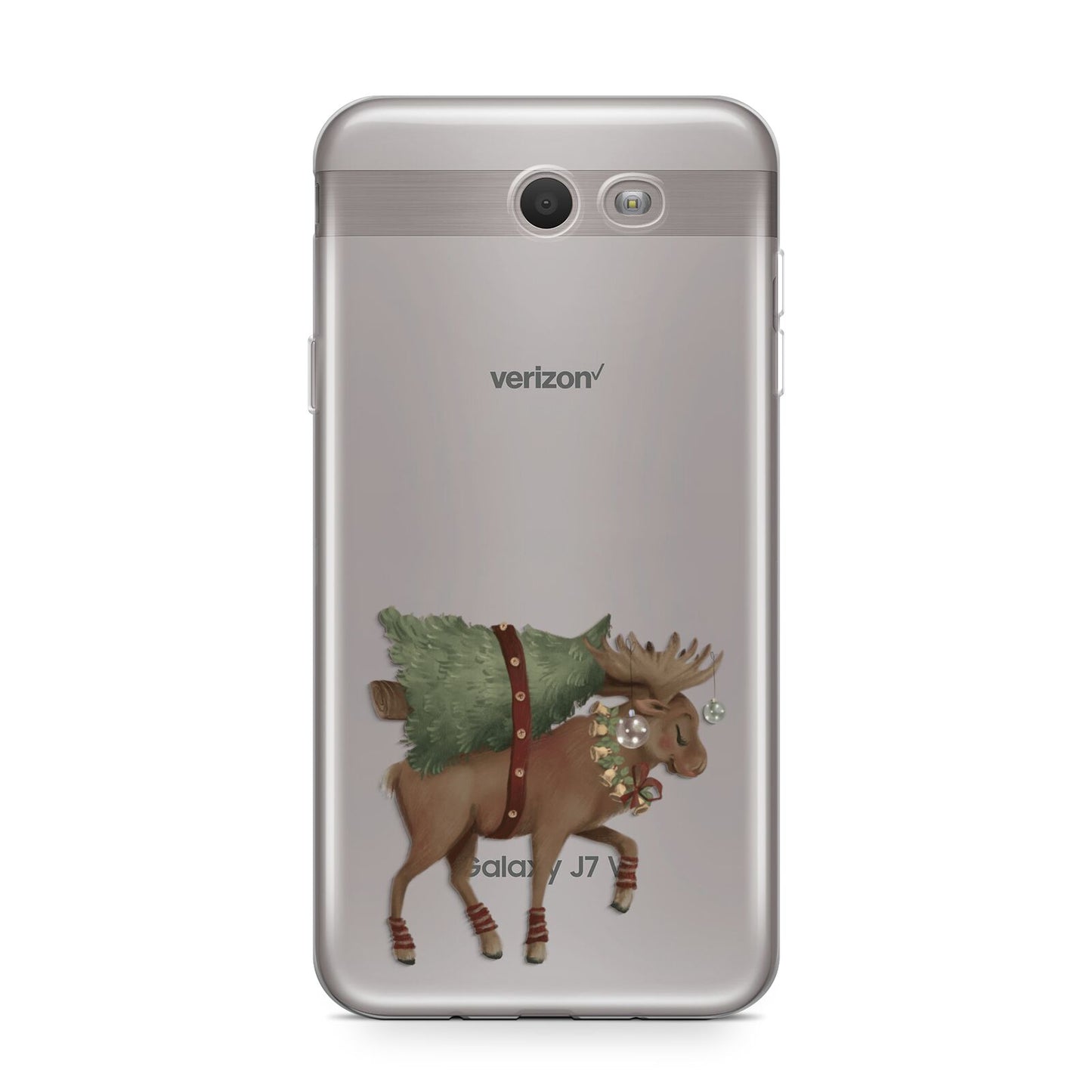 Reindeer Christmas Tree Samsung Galaxy J7 2017 Case