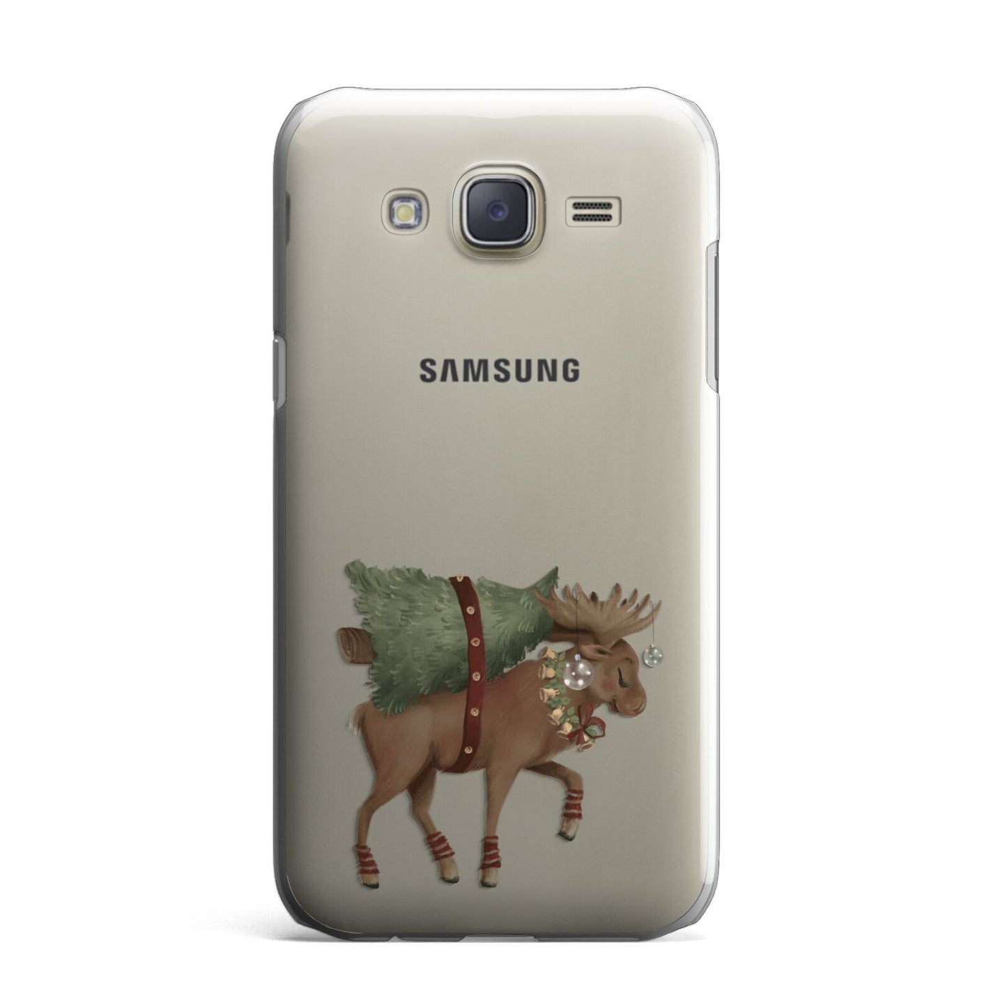 Reindeer Christmas Tree Samsung Galaxy J7 Case