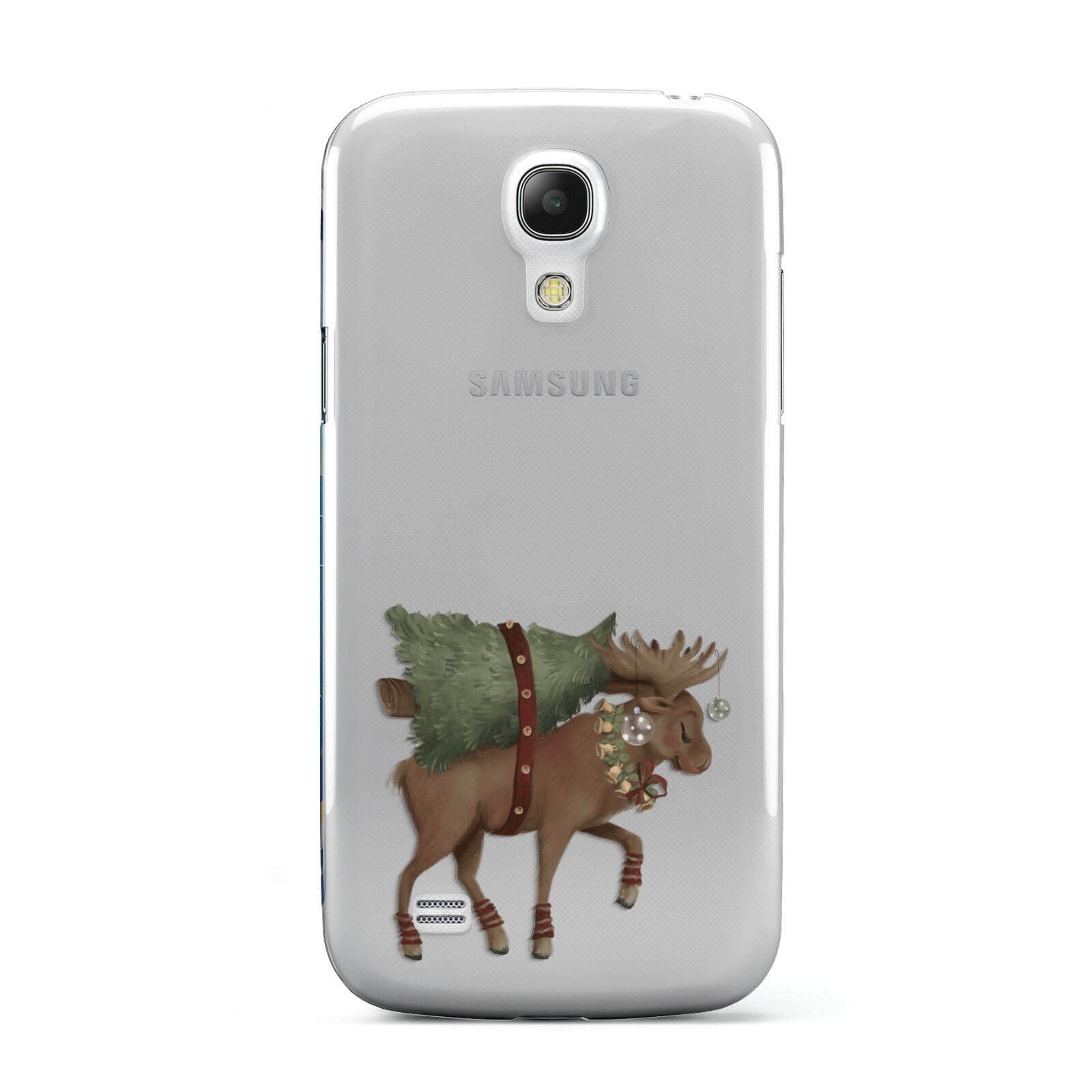 Reindeer Christmas Tree Samsung Galaxy S4 Mini Case