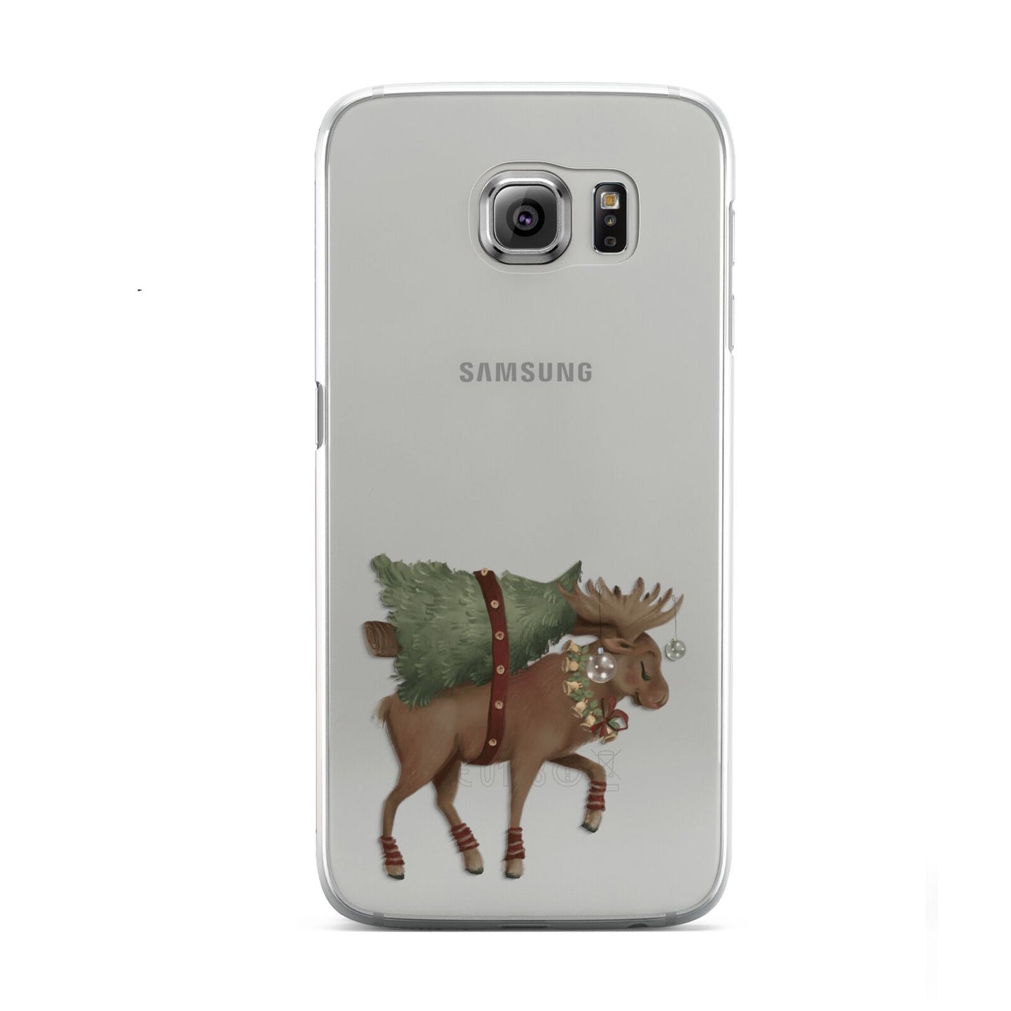 Reindeer Christmas Tree Samsung Galaxy S6 Case