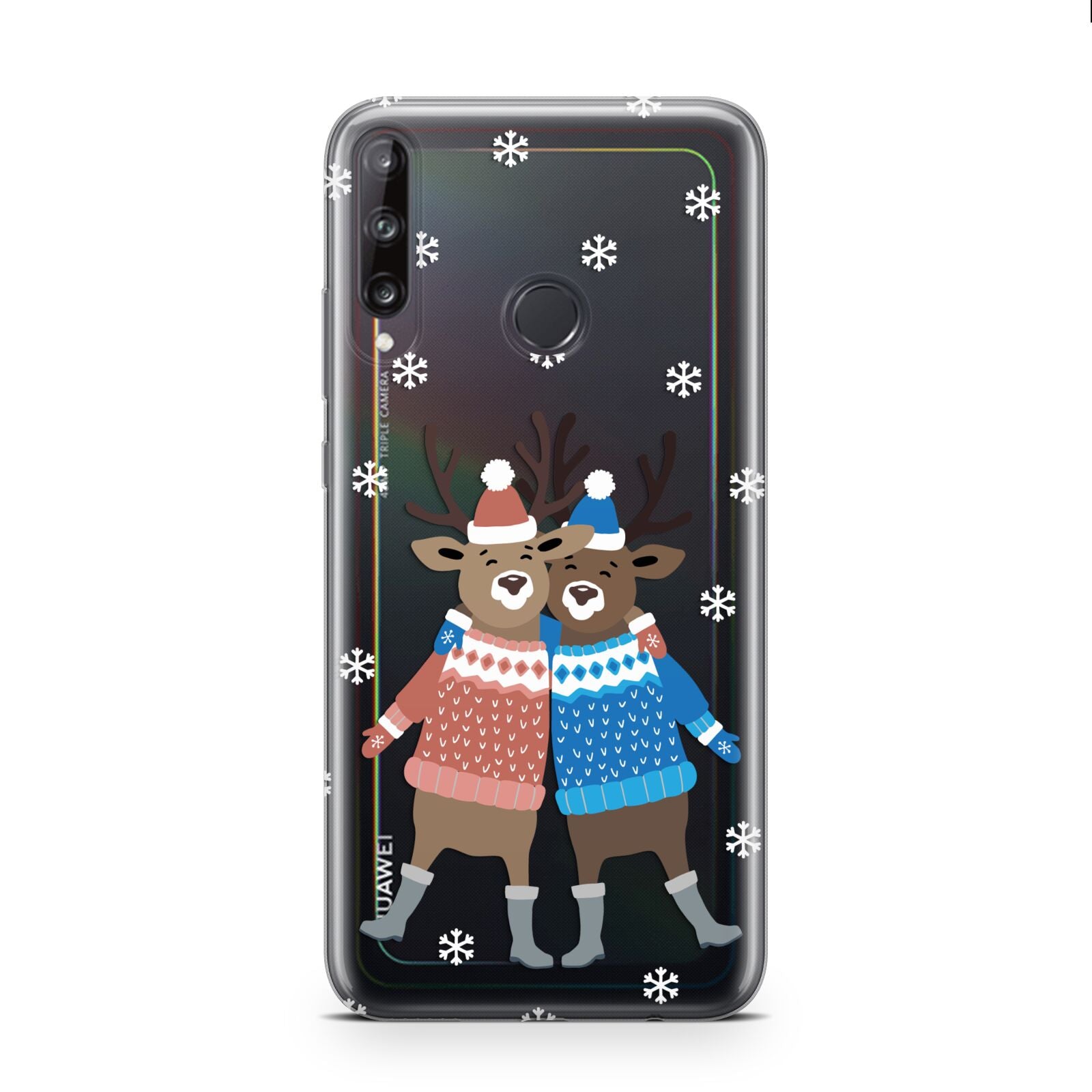 Reindeer Huawei P40 Lite E Phone Case