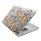 Reindeer Photo Face Apple MacBook Case Side View