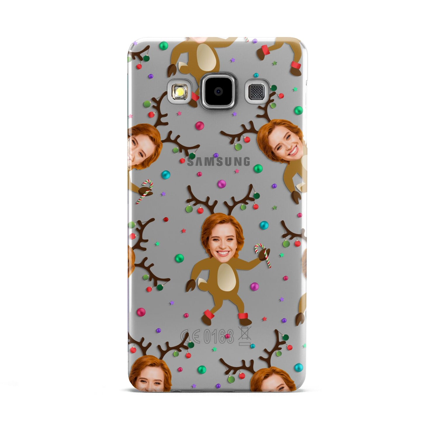 Reindeer Photo Face Samsung Galaxy A5 Case