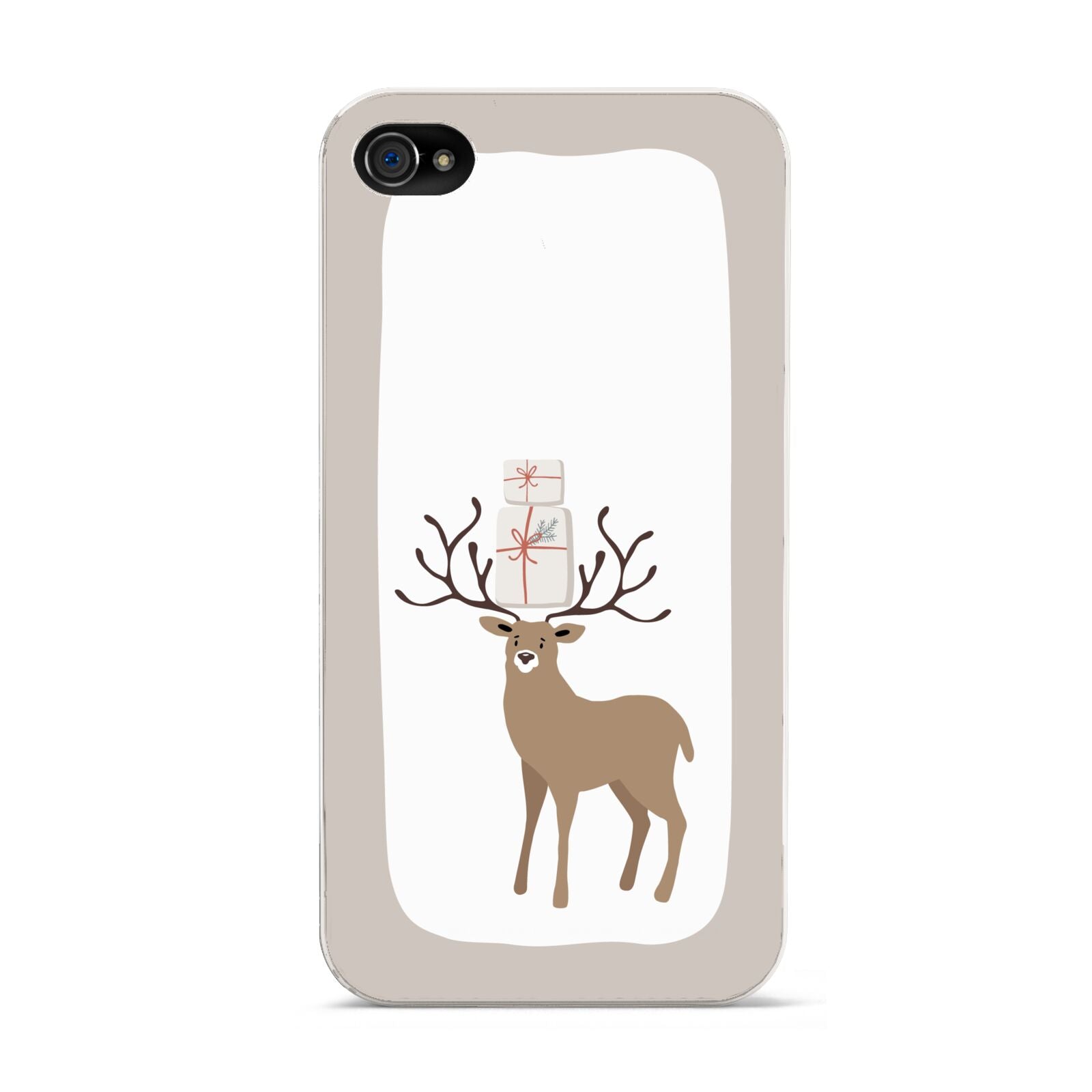 Reindeer Presents Apple iPhone 4s Case