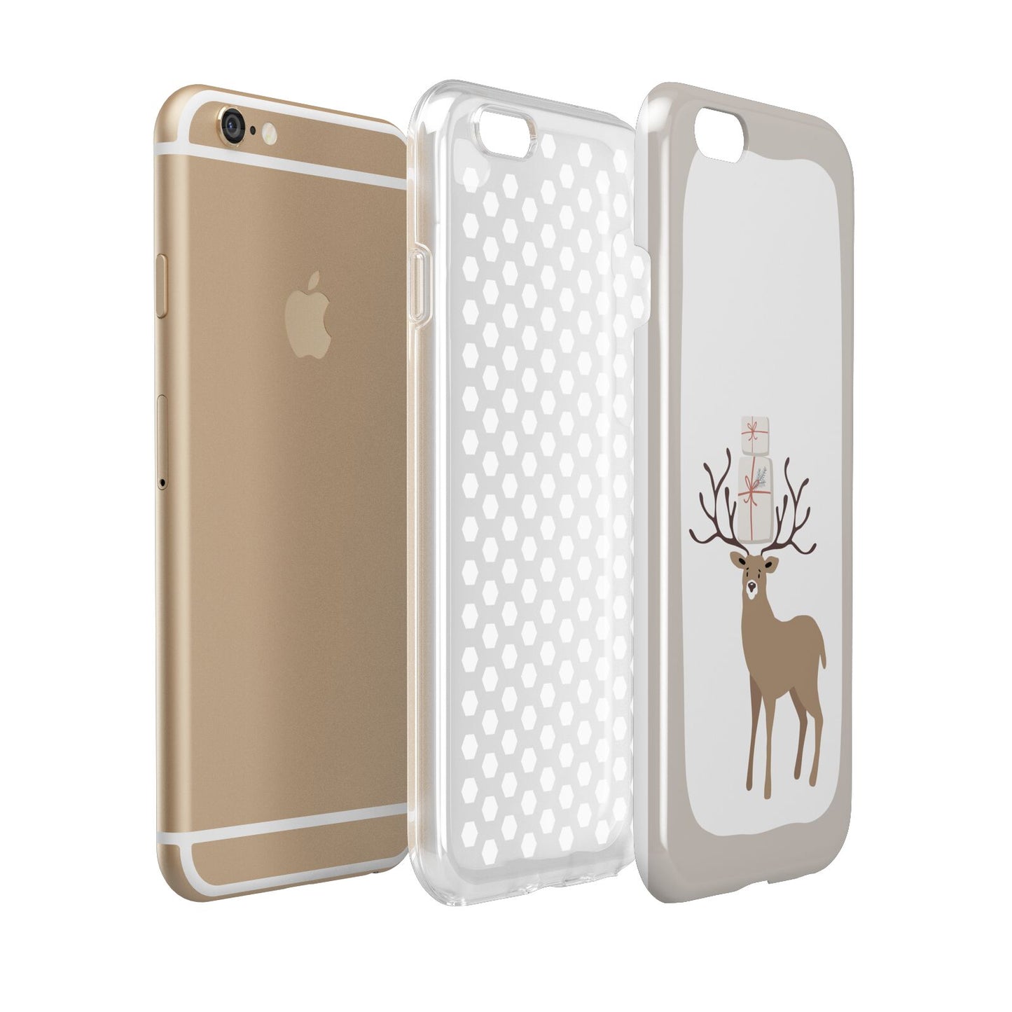 Reindeer Presents Apple iPhone 6 3D Tough Case Expanded view