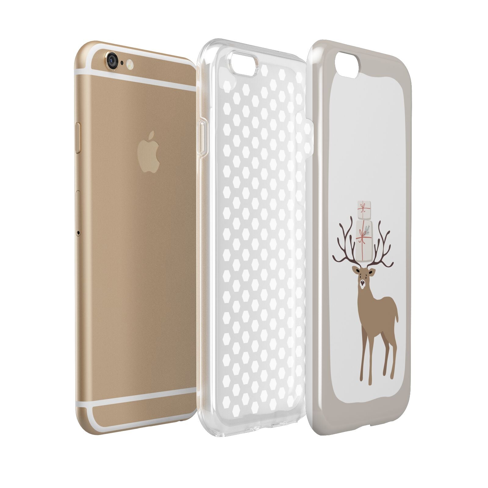 Reindeer Presents Apple iPhone 6 3D Tough Case Expanded view