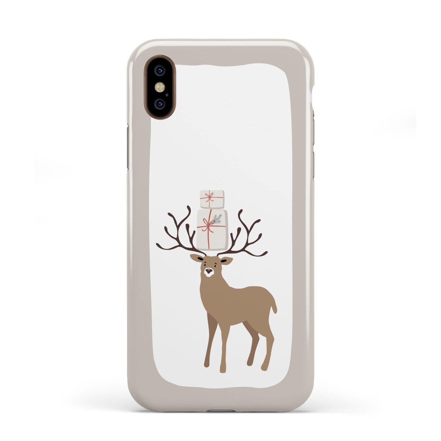 Reindeer Presents Apple iPhone XS 3D Tough