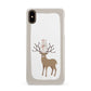 Reindeer Presents Apple iPhone Xs Max 3D Snap Case