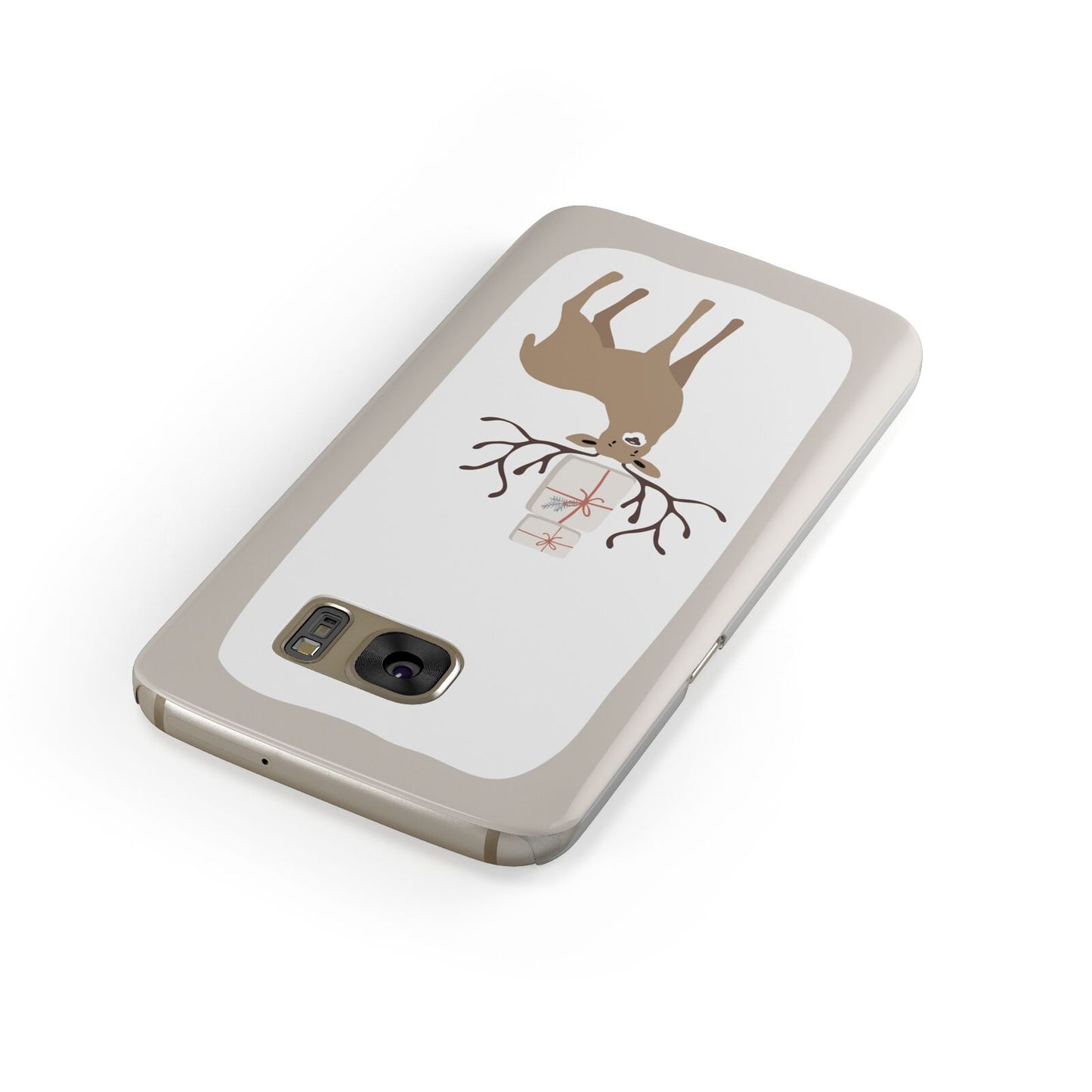 Reindeer Presents Samsung Galaxy Case Front Close Up