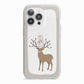 Reindeer Presents iPhone 13 Pro TPU Impact Case with White Edges